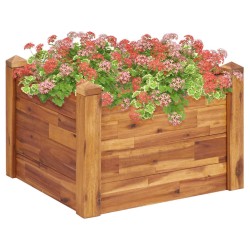 Lit surélevé de jardin 60x60x44 cm Bois massif d'acacia 538525538525