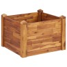 Lit surélevé de jardin 60x60x44 cm Bois massif d'acacia 538525538525