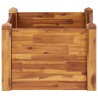 Lit surélevé de jardin 60x60x44 cm Bois massif d'acacia 538525538525