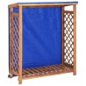 Remise à bois de chauffage 105x38x115 cm Bois d'acacia solide 538526538526