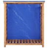 Remise à bois de chauffage 105x38x115 cm Bois d'acacia solide 538526538526