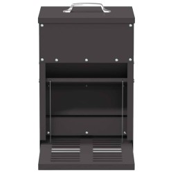 Nourrisseur à pédale pour poules Noir 25 x 42 x 40 cm 538536538536