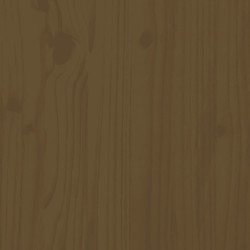 Jardinière Marron miel 110x110x27 cm Bois massif de pin 538561538561