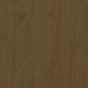 Jardinière Marron miel 110x110x27 cm Bois massif de pin 538561538561