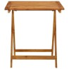 Table pliable de jardin 70x70x75 cm Bois d'acacia massif 538567538567