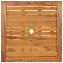 Table pliable de jardin 70x70x75 cm Bois d'acacia massif 538567538567