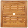 Table pliable de jardin 70x70x75 cm Bois d'acacia massif 538567538567