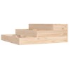 Jardinière 78x78x27 cm Bois massif de pin 538573538573