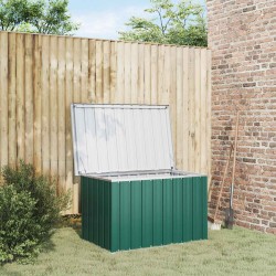 Coffre de rangement de jardin Vert 109x67x65 cm 538575538575