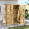 Abri à outils de jardin 123x50x171 cm Pinède imprégnée 538576538576