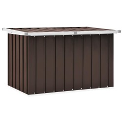 Coffre de rangement de jardin Marron 109x67x65 cm 538577538577