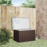 Coffre de rangement de jardin Marron 109x67x65 cm 538577538577