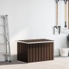 Coffre de rangement de jardin Marron 109x67x65 cm 538577538577