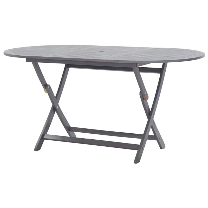 Table de jardin pliable 160x85x75 cm Bois d'acacia massif 538578538578