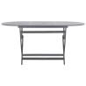 Table de jardin pliable 160x85x75 cm Bois d'acacia massif 538578538578