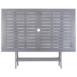 Table de jardin pliable 120x70x75 cm Bois d'acacia massif 538579538579