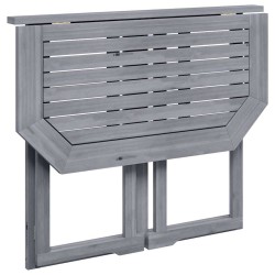 Table pliable de balcon 90x50x74 cm Bois d'acacia massif 538580538580