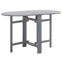Table de jardin Gris 120x70x74 cm Bois d'acacia massif 538581538581
