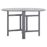 Table de jardin Gris 120x70x74 cm Bois d'acacia massif 538581538581
