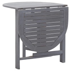 Table de jardin Gris 120x70x74 cm Bois d'acacia massif 538581538581