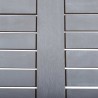 Table de jardin Gris 80x80x74 cm Bois d'acacia massif 538582538582