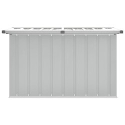 Boîte de rangement de jardin Gris 109x67x65 cm 538590538590