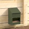 Mangeoire pour poules Vert olive 21 x 16 x 33 cm 538592538592