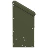 Mangeoire pour poules Vert olive 21 x 16 x 33 cm 538592538592
