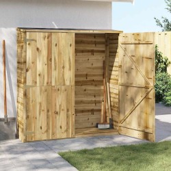 Abri à outils de jardin 163x50x171 cm Pinède imprégnée 538599538599