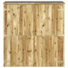 Abri à outils de jardin 163x50x171 cm Pinède imprégnée 538599538599