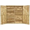 Abri à outils de jardin 163x50x171 cm Pinède imprégnée 538599538599