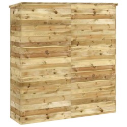 Abri à outils de jardin 163x50x171 cm Pinède imprégnée 538599538599
