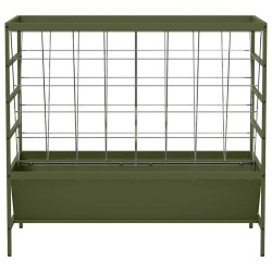 Nourrisseur pour Animaux Vert olive 100 x 60 x 90 cm 538602538602