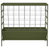 Nourrisseur pour Animaux Vert olive 100 x 60 x 90 cm 538602538602
