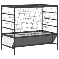 Nourrisseur pour Animaux Argent 100 x 60 x 90 cm 538611538611