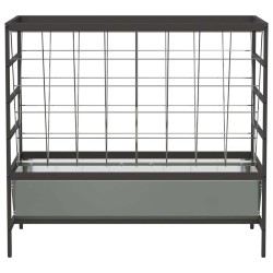 Nourrisseur pour Animaux Argent 100 x 60 x 90 cm 538611538611