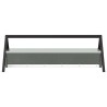 Trough d'alimentation pour le bétail Argent 111 x 76 x 38 cm 538621538621