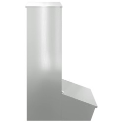 Distributeur de porcs Argent 55 x 51 x 91,5 cm Acier galvanisé 538627538627