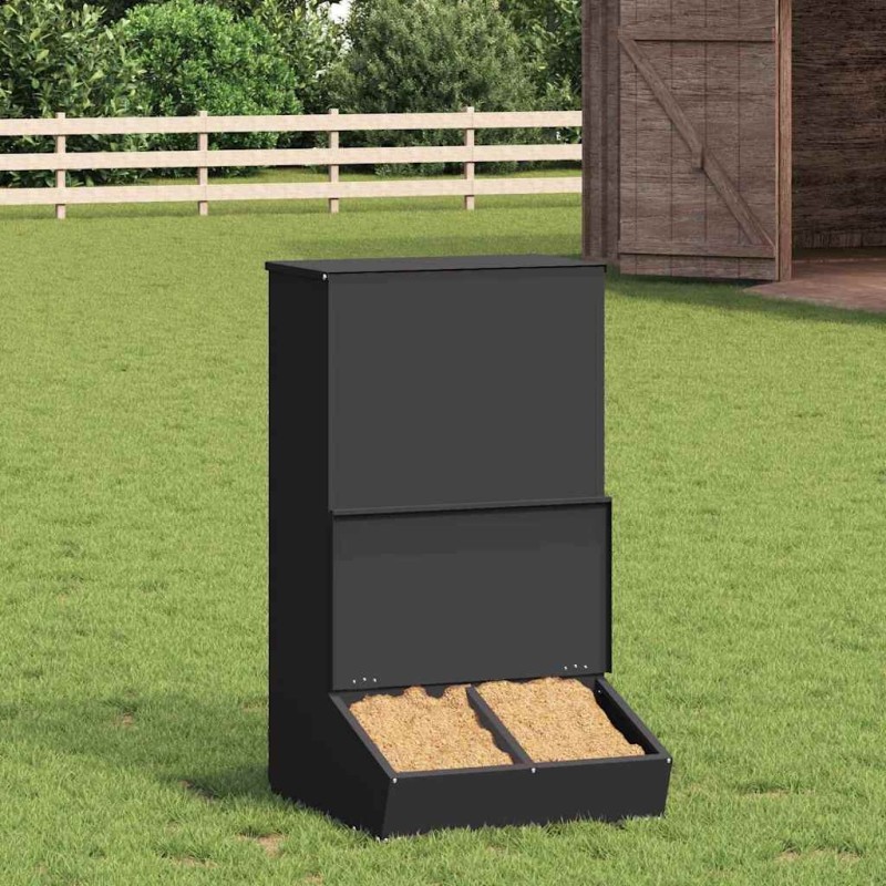 Distributeur de porcs Noir 55 x 51 x 91,5 cm 538629538629