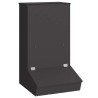 Distributeur de porcs Noir 55 x 51 x 91,5 cm 538629538629
