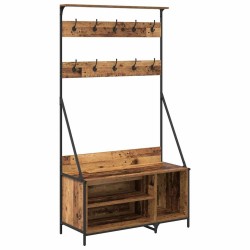 Porte-vêtements Bois Ancien 100 x 41 x 184 cm Bois d'ingénierie 538640538640