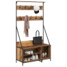 Porte-vêtements Bois Ancien 100 x 41 x 184 cm Bois d'ingénierie 538640538640