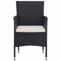Ensemble de Mobilier 5 pcs Noir 538644538644