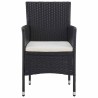 Ensemble de Mobilier 5 pcs Noir 538644538644