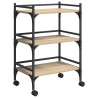 Chariot de cuisine Chêne Sonoma 50 x 35 x 75,5 cm 538649538649