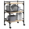 Chariot de cuisine Chêne Sonoma 50 x 35 x 75,5 cm 538649538649