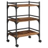 Chariot de cuisine Bois Ancien 50 x 35 x 75,5 cm 538650538650