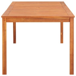 Table de jardin 215x90x74 cm Bois d'acacia massif 538655538655