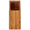 Lit surélevé de jardin 100x30x50 cm Bois massif d'acacia 538657538657