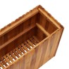 Lit surélevé de jardin 100x30x50 cm Bois massif d'acacia 538657538657